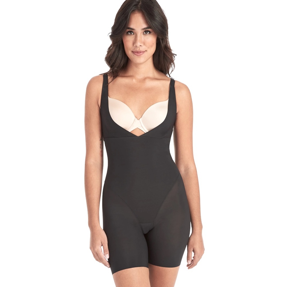 NWT Maidenform Open Bust Body Shaper - size L